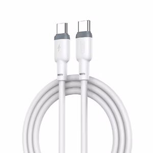 USB kaabel XO (NB208B) USB-C kuni USB-C (60W) 1m valge