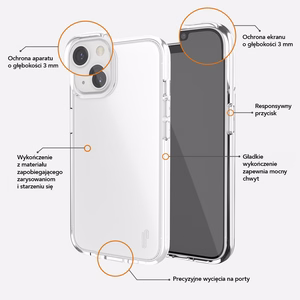 Ugly Rubber Pure ümbris jaoks iPhone 11 6,1" clear