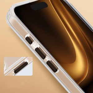 Clear Thin Mag ümbris iPhone 17 6,3" must