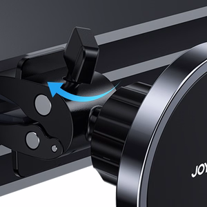 Joyroom Car Magnetic Hoidja Qi Juhtmevaba Inductive Laadija 15W (MagSafe Compatible jaoks iPhone) Must (JR-ZS240)