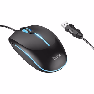 Juhtmega mänguhiir Hoco USB A 2400 dpi GM37 must