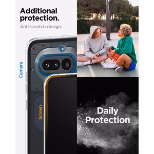 Spigen Ultra Hybrid ümbris Nothing Phone 4A jaoks, läbipaistev