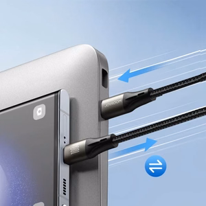 USB kaabel Joyroom SA25-CC5, must, Type-C / Type-C, 120 cm
