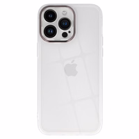 Protective Lens Ümbris jaoks Iphone 12 valge clear
