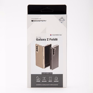MERCURY HARD PC CASE SAMSUNG Z FOLD 6 CLEAR