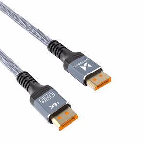 Wozinsky WPS-16AYL2S DisplayPort 2.1 80Gb/s 16K@60Hz 8K@120Hz 4K@240Hz HDR HDCP DSC kaabel - must