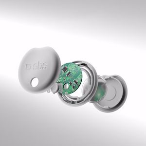 SBS universal locator Track My Dual - white