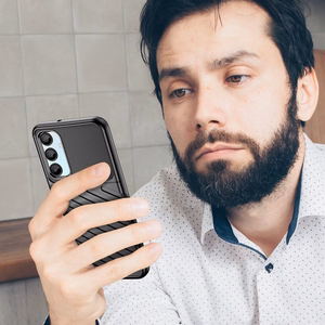 Thunder Ümbris jaoks Samsung Galaxy A56/A36 Silicone Armored Cover - must