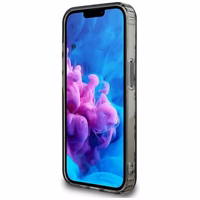 Karl Lagerfeld IML Repeat Logo ümbris jaoks iPhone 16e - hõbedane