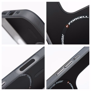 Ümbris jaoks Samsung S25 PLUS Forcell F-Protect Levels Dual Layer 4D technology compatible with Magsafe Military Drop-Test cyber hall