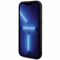 Guess Sequin Script Metal ümbris jaoks iPhone 13 Pro Max - must