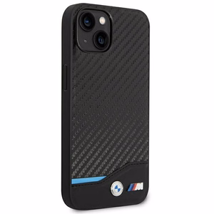 Ümbris BMW BMHCP14M22NBCK iPhone 14 Plus 6.7 "must / must Leather Carbon