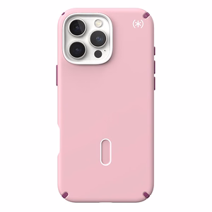 Speck Presidio2 Pro MagSafe'i ja ClickLocki toega ümbris iPhone 16 Pro Maxile, Wednesday Pink/Boysenberry Purple