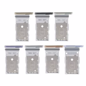 SIM Holder Compatible With Samsung S928 S24 Ultra SIM Card Tray / Titanium Black /