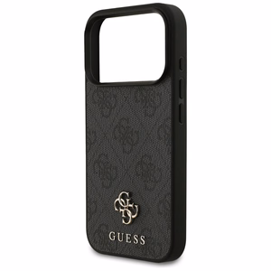 Guess 4G Small Classic Logo MagSafe ümbris jaoks iPhone 17 Pro - must