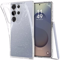 Spigen Liquid Crystal Ümbris jaoks Samsung Galaxy S25 Ultra - läbipaistev Glitter