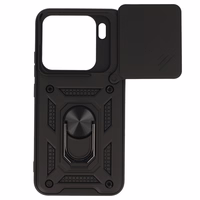 Slide Camera Armor Ümbris jaoks Xiaomi 15 5G Must