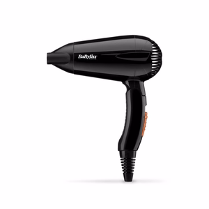 BaByliss Travel Dry 2000 5344E – föön, 2000 W, must