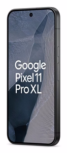 Google Pixel 11 Pro XL nutitelefon, 17,3 cm (6,8″), Dual SIM, Android 17, 5G, USB-C, 12 GB / 256 GB, 5115 mAh – must
