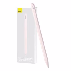 Wireless charging stylus jaoks phone / tablet Baseus Smooth Writing (roosa)