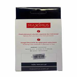 BATTERY MAXXIMUS HUAWEI P30PRO 4100mAh MATE 20 PRO, HB486486ECW