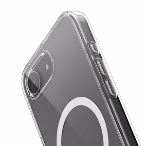 Crong Clear MAG Cover MagSafe ümbris seadmele iPhone 17e / 16e, läbipaistev