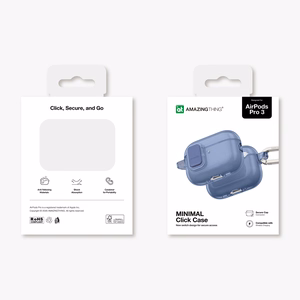 AmazingThing Minimal ümbris AirPods Pro 3 jaoks - sinine