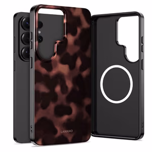 Tech-Protect Lamano MagSafe Ümbris for Samsung Galaxy S26 Ultra - pruun and must