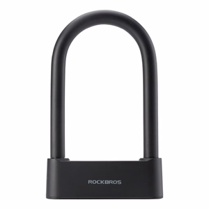 Rockbros 32210818001 SMART rattalukk sõrmejäljelugeja ja Bluetooth ühendusega - must