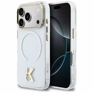 Karl Lagerfeld IML K Head Logo MagSafe Ümbris for iPhone 17 Pro Max - Clear