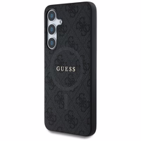 GUESS ümbris jaoks SAMSUNG S25 GUHMS25SG4GFRK (Magnetic PU 4G Ring Classic Logo) must