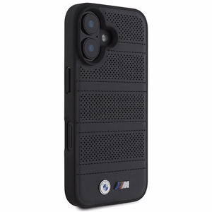 BMW M Perforated And Stitched Line MagSafe ümbris jaoks iPhone 16 - must