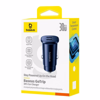 Car laadija Baseus GoTrip 2xUSB-C 30W must C00072300123-01