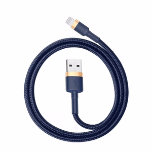 Baseus Cafule Lightning cable 1.5A 2m (Kuldne+Dark sinine)