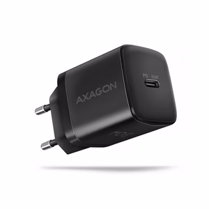 Axagon seina USB-C laadija 30W 1 port must ACU-PD30