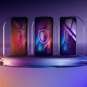 3mk Rainbow Privacy Закалённое стекло для Apple iPhone 16 Pro Max