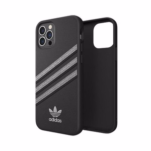 Adidas OR Molded Case Naise ümbris iPhone 12 / iPhone 12 Pro jaoks - must