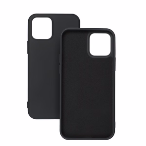 Чехол для iPhone 14 силиконовый черный
