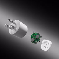 SBS US Travel Adapter - Universal - Valge