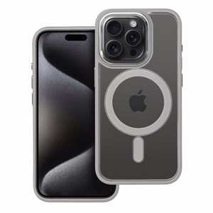 COLOR EDGE MAG COVER Ümbris compatible with MagSafe jaoks IPHONE 15 Pro titatnium hall