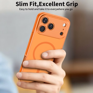 Tech-Protect BasicMag MagSafe Ümbris jaoks iPhone 17 Pro Max - oranž