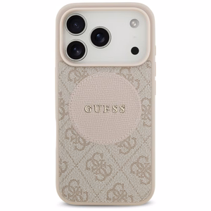 Guess 4G Circle Classic Logo MagSafe Ümbris jaoks iPhone 17 Pro - Roosa