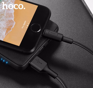 USB kaabel Hoco X25 Lightning 1.0m must