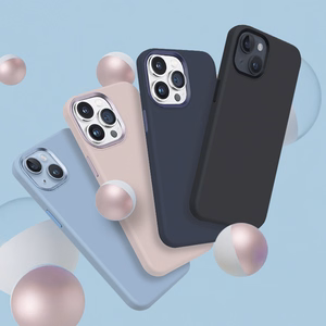 Crong Color Cover LUX Magnetic ümbris seadmele iPhone 15 Plus, MagSafe'iga ühilduv, sinine