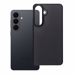 Case for Samsung S26 PLUS Carbon Elite Mag Cover compatible with MagSafe black