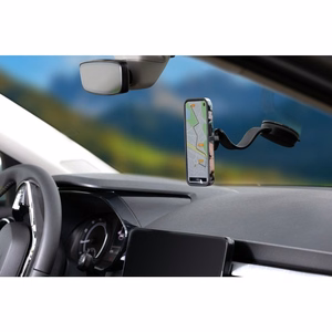 Magnetic car phone hoidja compatible with Magsafe Forcell F-Grip MagFlex windshield / dashboard must