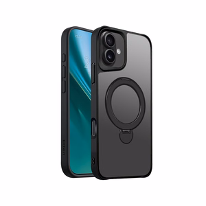 Etteri Matt Mag Ring ümbris for iPhone 16 Plus 6,7" must