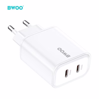 BWOO CDA206 PD 35W Seinalaadija 1x USB-C port valge