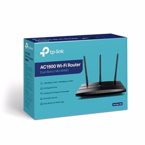 TP-Link Archer A8 juhtmevaba ruuter Gigabit Ethernet kahesageduslik (2.4 GHz / 5 GHz) must