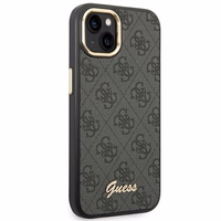 Guess GUHCP14SHG4SHK iPhone 14 6.1 "must / must hard ümbris 4G Vintage kuldne Logo